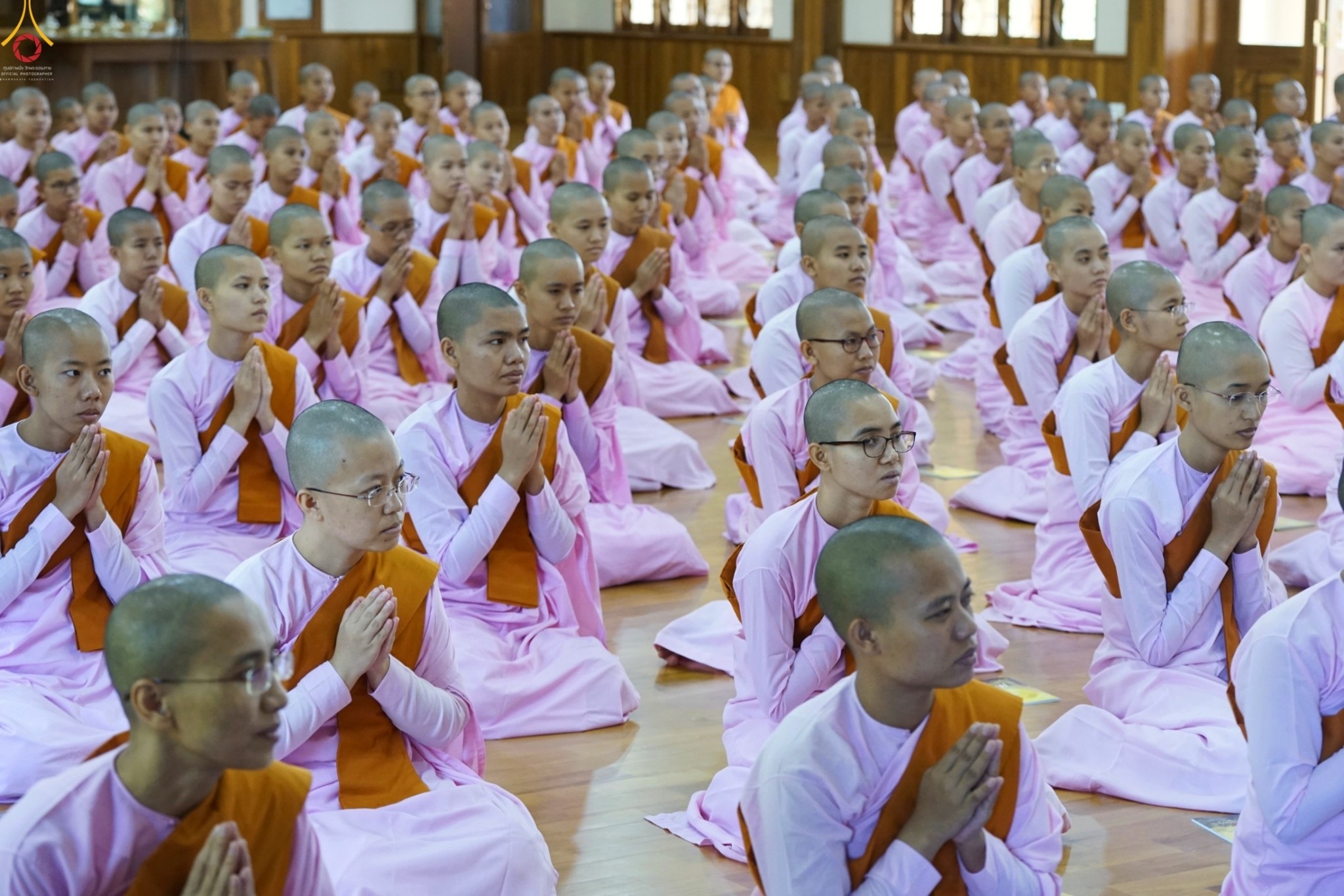 สำนักแม่ชีศากยะธิดา ร่วมกันสวดมนต์วันพระใหญ่