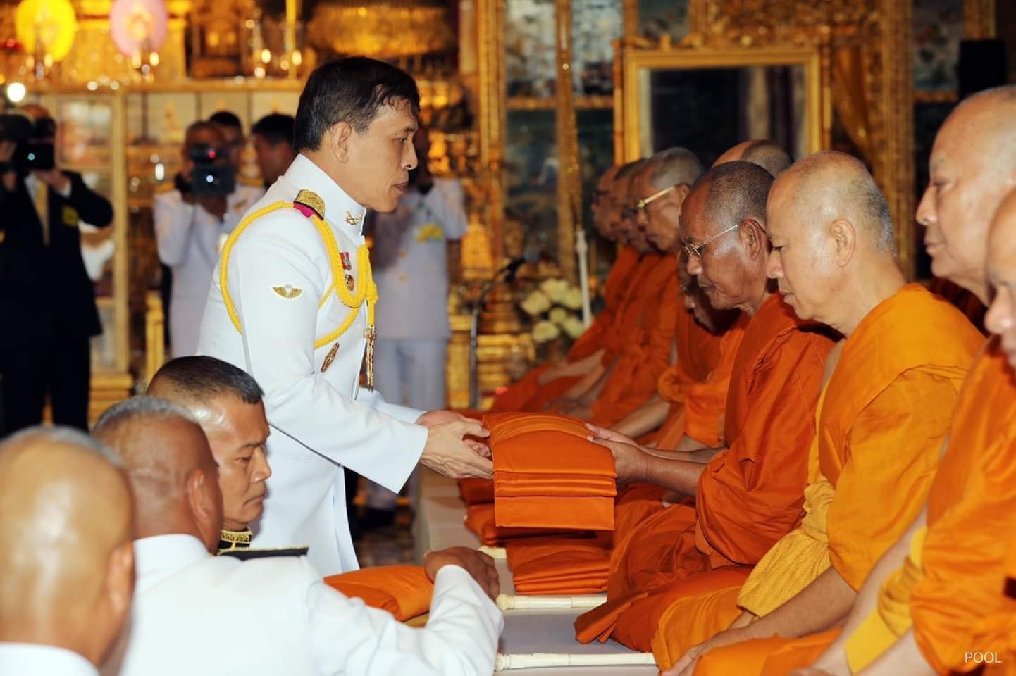 พระราชพิธีทรงบําเพ็ญพระราชกุศลตั้งเปรียญธรรม