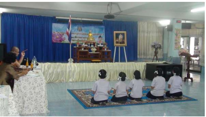 โรงเรียนปราจีนฯ เน้นสอนสวดมนต์-ไหว้พระมารยาทไทย พร้อมจัดประกวด เร่งสร้างคุณธรรม-จริยธรรม