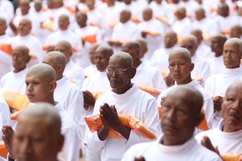 เนปาล จัดบวชสามเณร 1,000 กว่ารูปดินแดนพุทธภูมิ