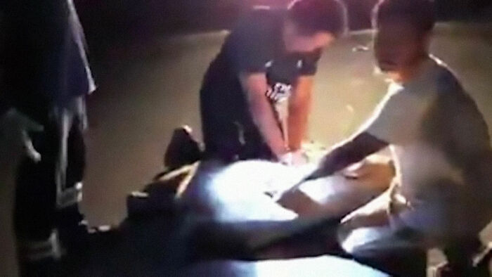 กู้ภัยที่ไม่รู้ตำแหน่งหัวใจช้าง ทำ CPR ให้ “ลูกช้าง” ที่ถูกรถชน จนมันฟื้นขึ้นมาอีกครั้ง