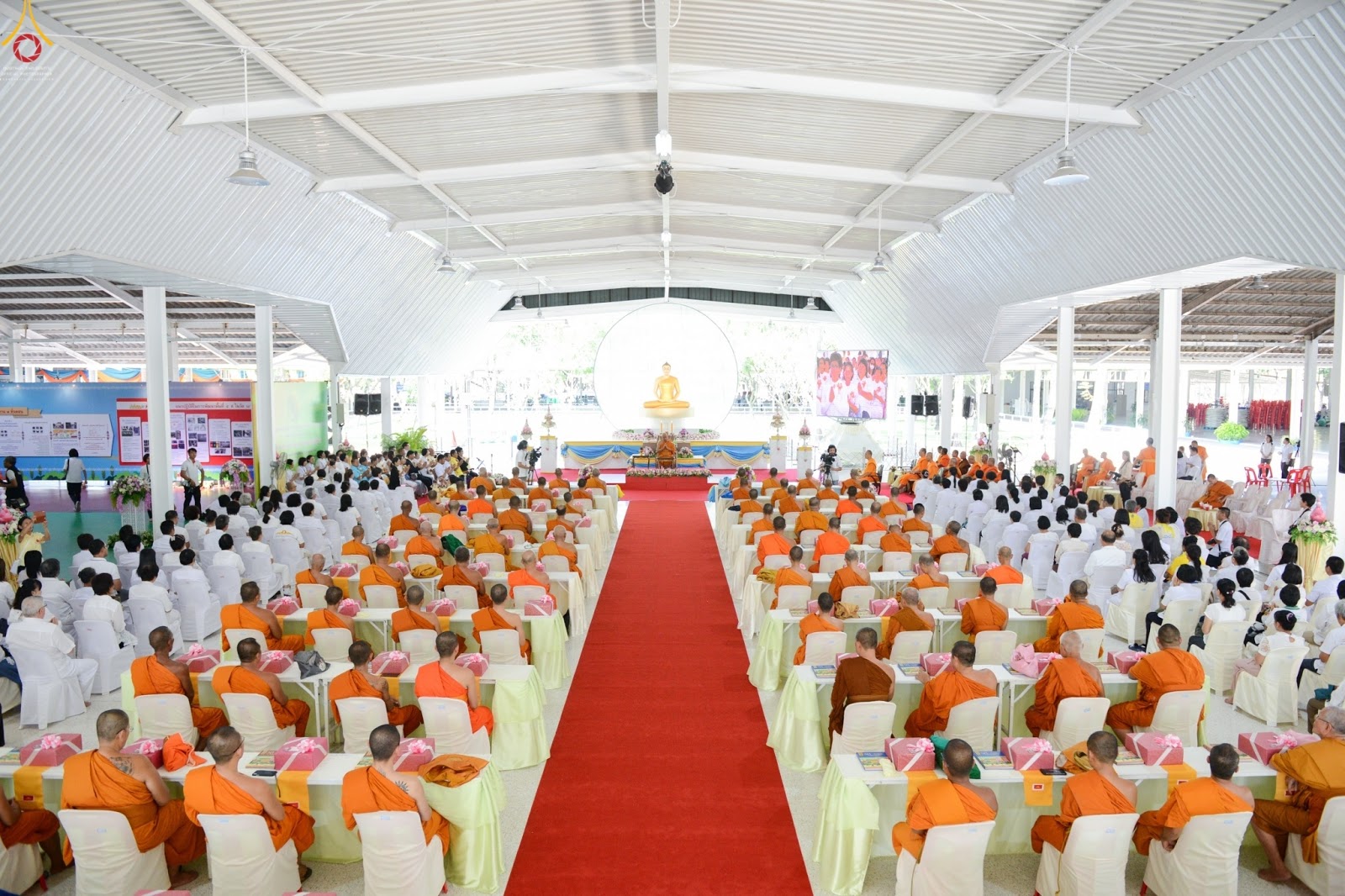 คณะสงฆ์ปทุมธานี ร่วมเสนอนิทรรศการวัดตัวอย่าง วัดสวยด้วยความสุข