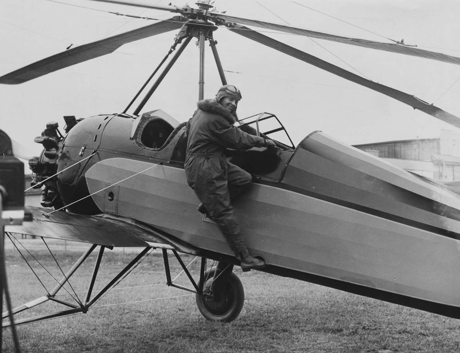 ย้อนรอย “Autogiro” เครื่องบินติดใบพัดไร้เครื่องยนต์ ที่เคยโลดแล่นบนท้องฟ้าในอดีต