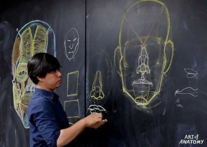 ต่างชาติว้าว เห็นห้องเรียนวาดภาพ “ร่างกายมนุษย์” ของไทย ดังไกลต่างแดน