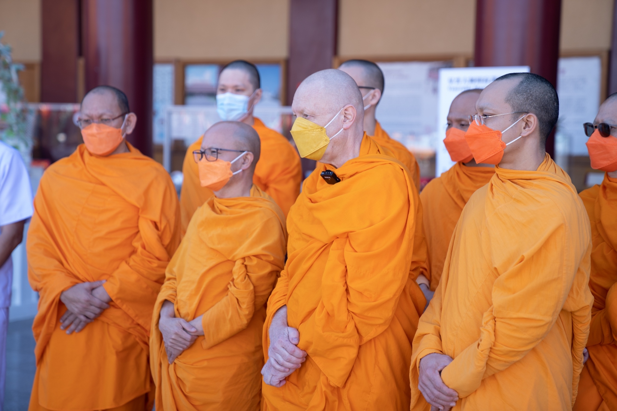 หมู่คณะวัดพระธรรมกายแคลิฟอร์เนีย ร่วมแสดงความอาลัยต่อการมรณภาพของพระธรรมาจารย์ซิงหวิน