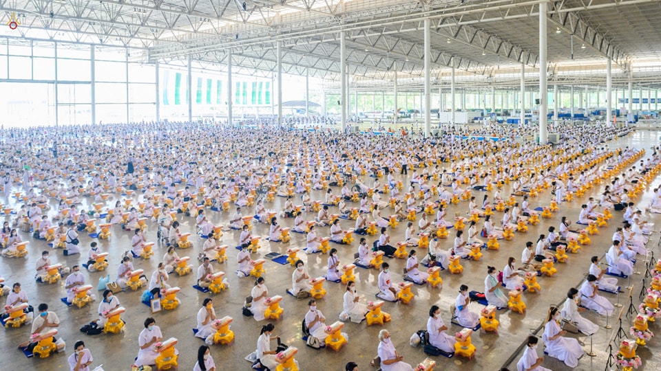 พิธีร่วมบุญบรรพชาสามเณร 5,000 รูป