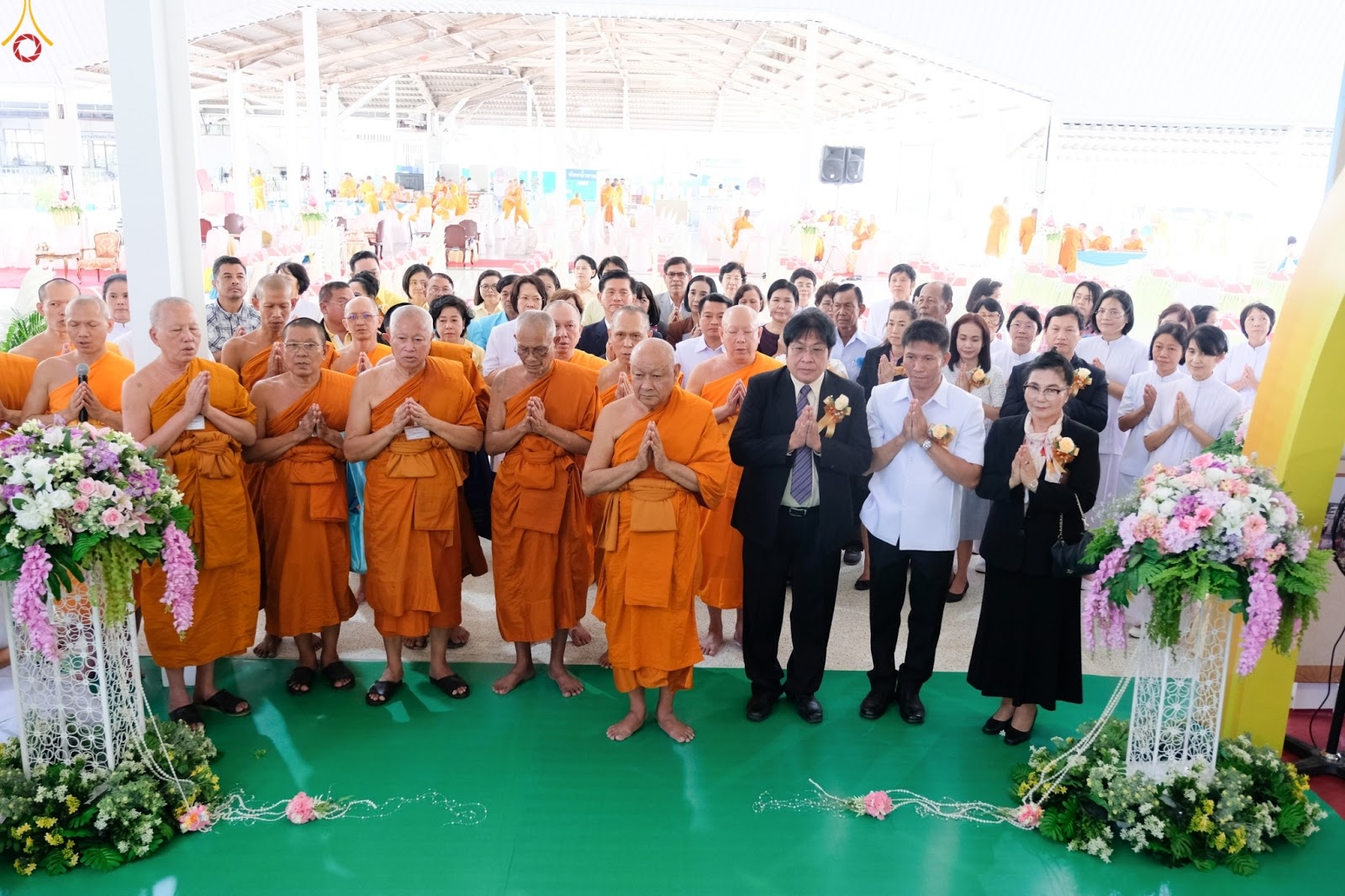 คณะสงฆ์ปทุมธานี ร่วมเสนอนิทรรศการวัดตัวอย่าง วัดสวยด้วยความสุข